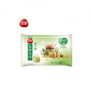 三全私厨素水饺素三鲜600g