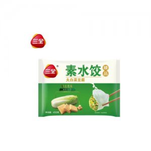 三全素水饺大白菜豆腐450g