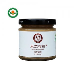 三丰素然有机白芝麻酱150g