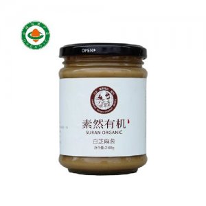 三丰素然有机白芝麻酱280g