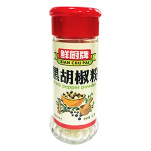 鲜厨黑胡椒粉22克（红盖）