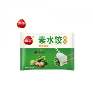 三全素水饺香菇青菜450g