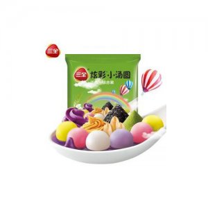 三全炫彩小汤圆绿包260g