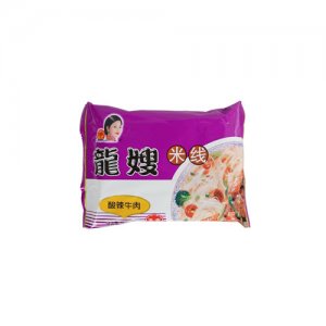 龙嫂酸辣牛肉米线紫袋