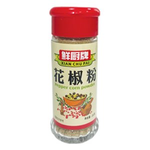 鲜厨花椒粉18克（红盖）