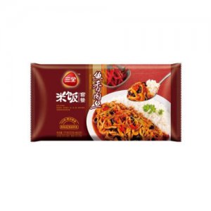 三全微波米饭鱼香肉丝375g