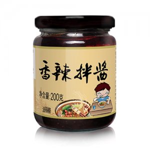 美乐香辣拌酱罐装