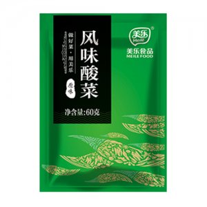 美乐酸菜原味60g