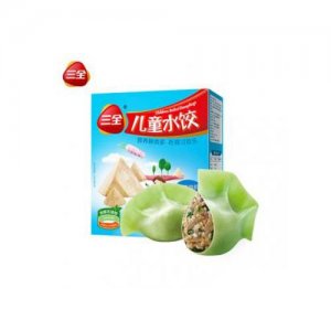 三全儿童水饺菠菜鸡肝300g