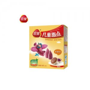 三全儿童面点紫薯包160g