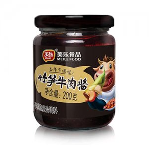 美乐竹笋牛肉酱罐装