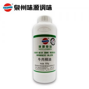 泉味鲜调料味源牛肉精油500g