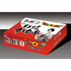 思圆清真新御品红烧牛肉面箱装