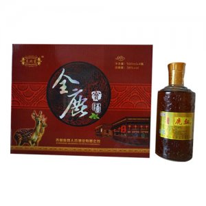 狼人谷东北蒙鹿血酒500mlx4瓶