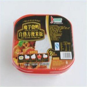 得益魔芋烧鸭自热方便米饭盒装
