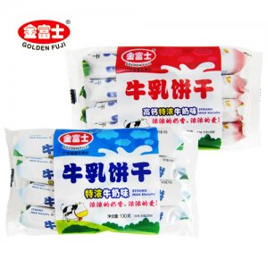 金富士牛乳饼干130g