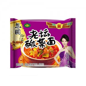 思圆清真新御品老坛酸菜面袋装