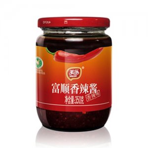 美乐富顺香辣调味酱350g