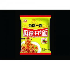 斯美特自然一派麻辣牛肉面袋装