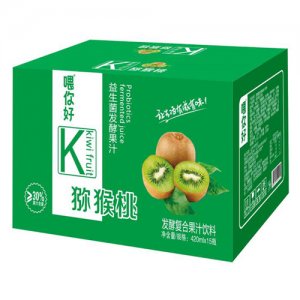 喂你好猕猴桃益生菌发酵果汁饮料420mlx15瓶