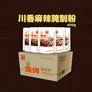 得意之作川香麻辣风味烧烤腌制料400g