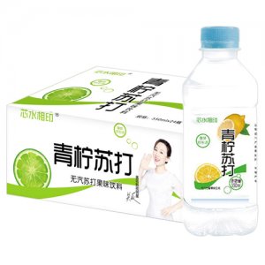 芯水相印青柠苏打水果味饮料350mlx24瓶