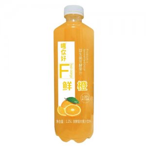 喂你好鲜橙益生菌发酵果汁1.25L