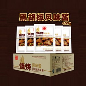得意之作黑胡椒风味酱450g