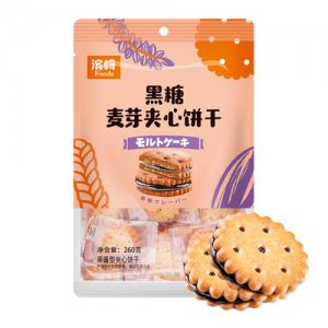 滨崎黑糖麦芽夹心饼干