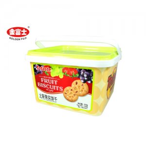 土斯盒装果实饼干500g