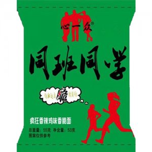 心一众同班同学-疯狂香辣鸡味香脆面