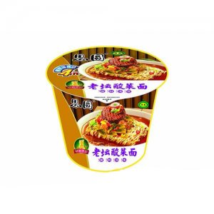 思圆老坛酸菜面桶装