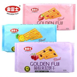 金富士320克夹层饼干