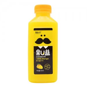 聚果时光益生菌发酵复合果昔芒果味420ml
