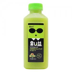 聚果时光益生菌发酵复合果昔猕猴桃味420ml