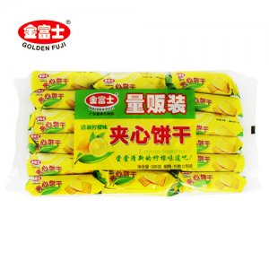 金富士量贩装夹心饼干320g