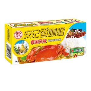 安记泰国黄咖喱调味料90克