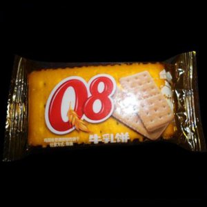 Q8牛乳饼鸡蛋味普通韧性饼干