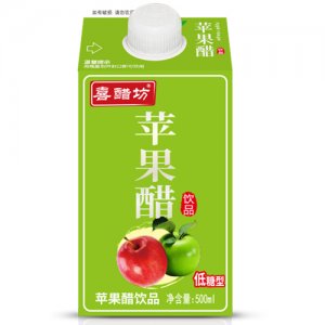 喜醋坊屋顶盒装苹果醋饮品