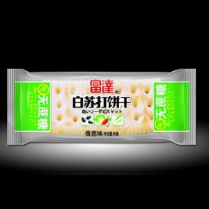 富达白苏打饼干香葱味无蔗糖