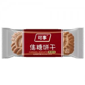 可事焦糖饼干黑糖味称重