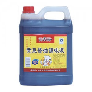 沈香园黄豆酱油调味液3.8kg