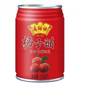 喜醋坊罐装梅子醋饮料 250ml