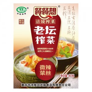 餐餐想微辣菜丝80克