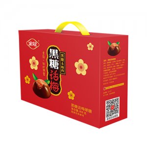 金冠818g黑糖话梅