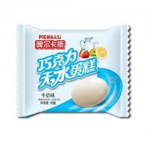 啤尔卡斯巧克力无水蛋糕牛奶味