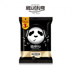 新港湾熊猫贝贝牛奶巧克力味冰淇淋