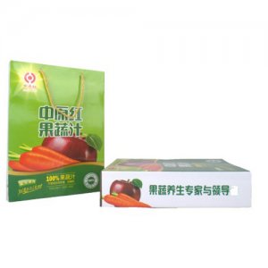 中原红果蔬汁  桃汁+胡萝卜