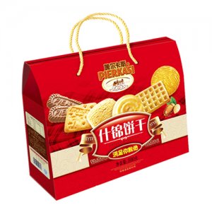 啤尔卡斯什锦饼手提箱800g