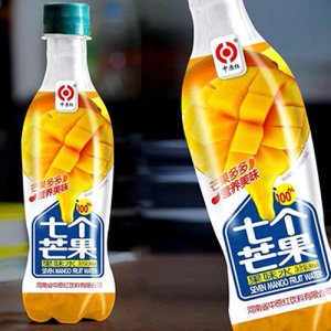 中原红七个芒果果味水